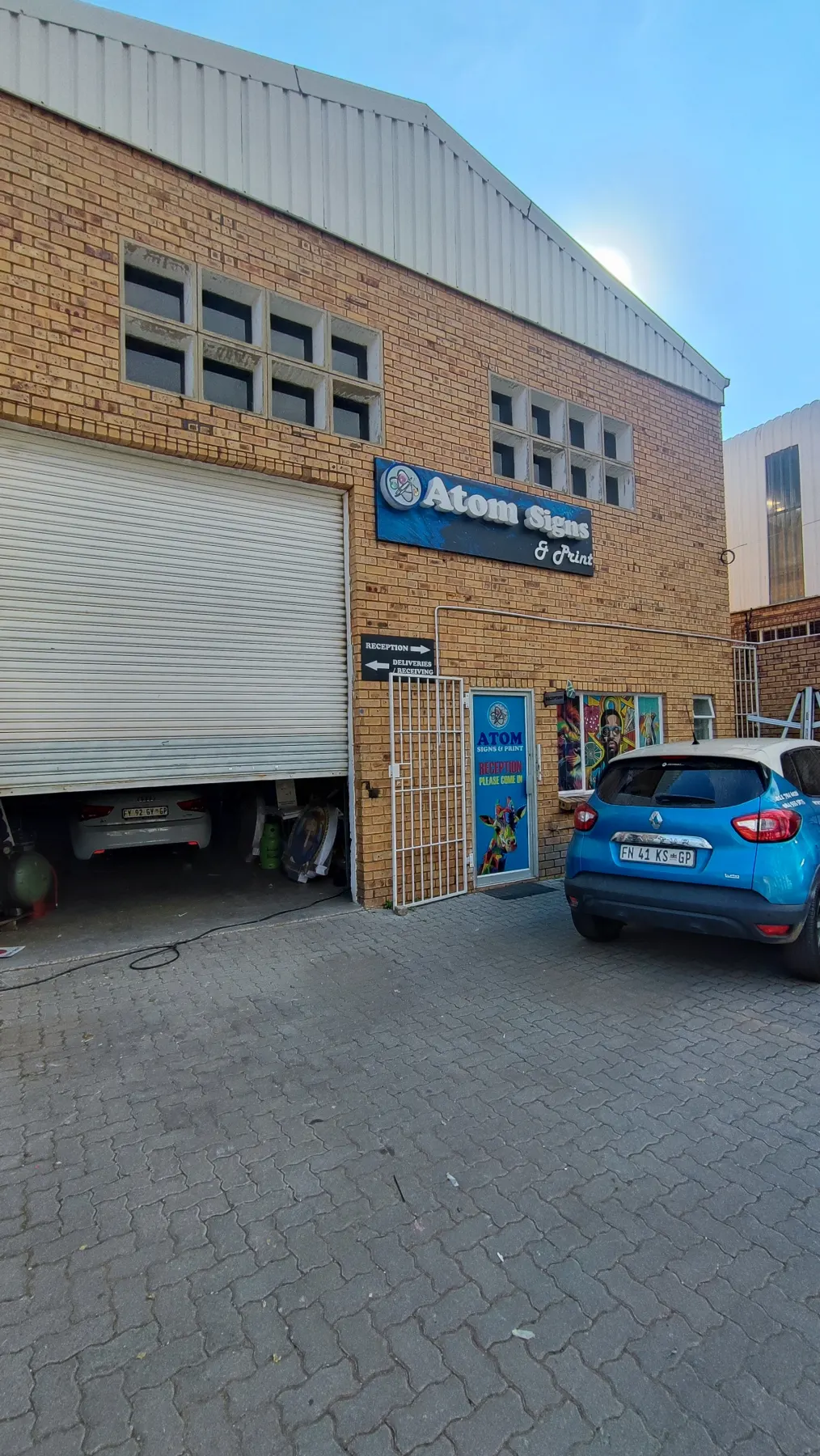 Atom Signs & Print workshop in Laser Park, Roodepoort